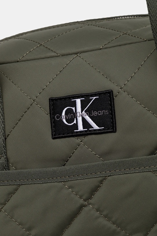 Τσάντα τρόλεϊ Calvin Klein Jeans πράσινο IU0IU00567.9BYA