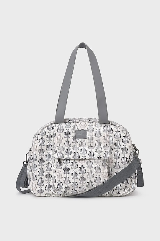 Taška ke kočárku Mayoral Newborn vzorovaný šedá 19968.1S.Newborn.9BYA