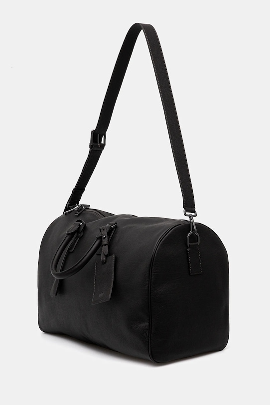 BOSS geantă de piele x David Beckham 50549409 maro AW25