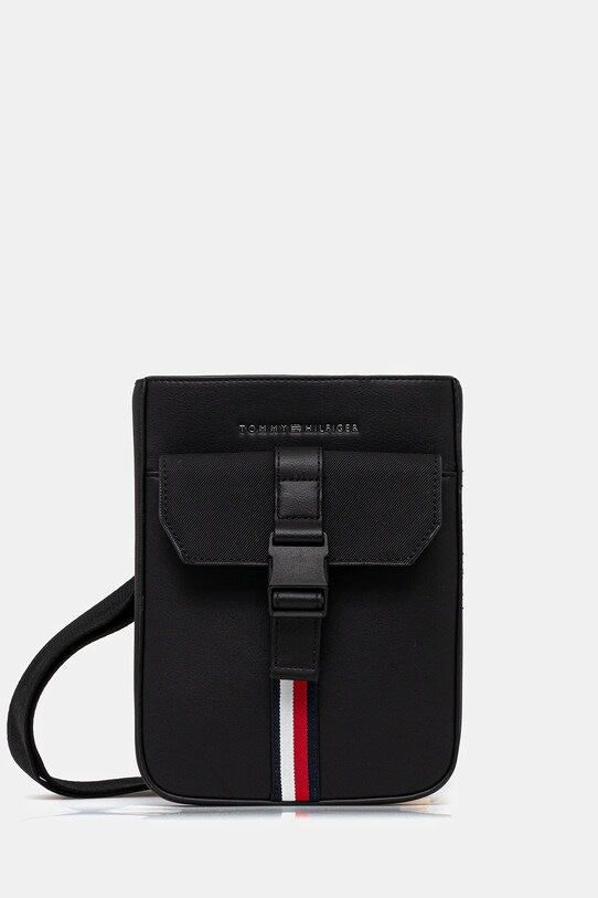 Tommy Hilfiger saszetka aplikacja czarny AM0AM13480