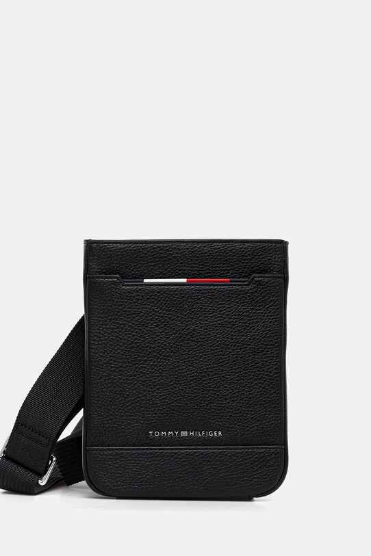 Tommy Hilfiger borsetă uni negru AM0AM13487