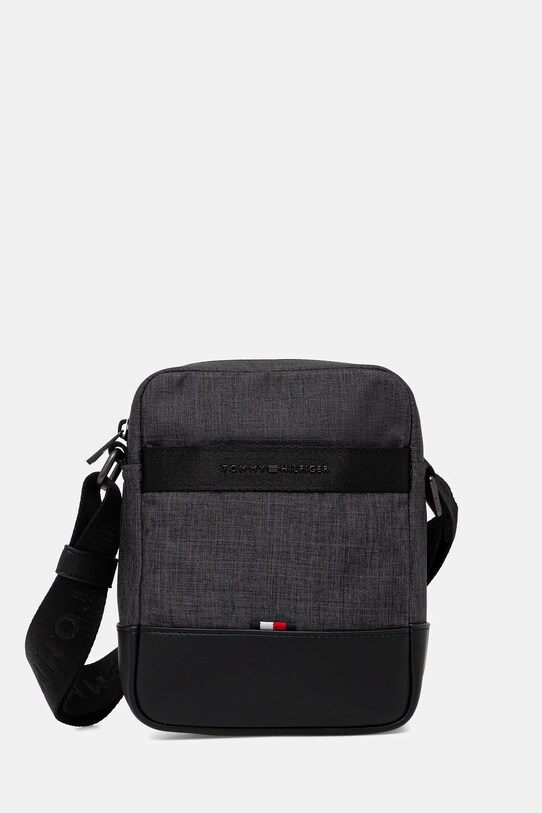 Сумка Tommy Hilfiger гладкий серый AM0AM13582