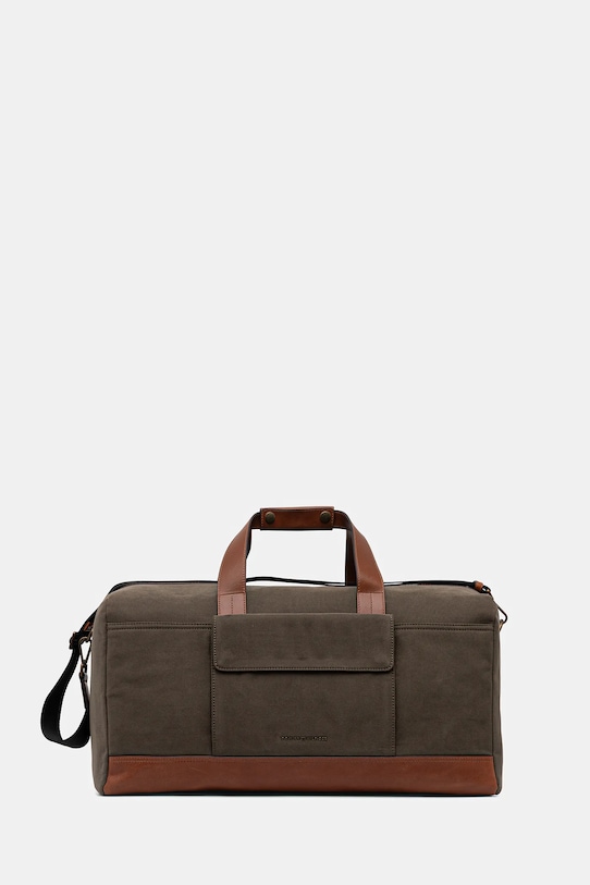 Taška Tommy Hilfiger hladký zelená AM0AM13503