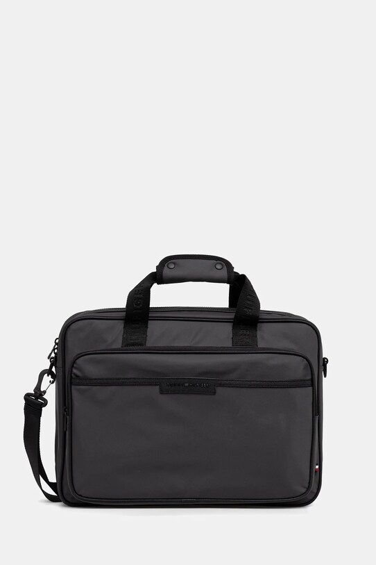 Tommy Hilfiger torba na laptopa mieści A4 szary AM0AM13466