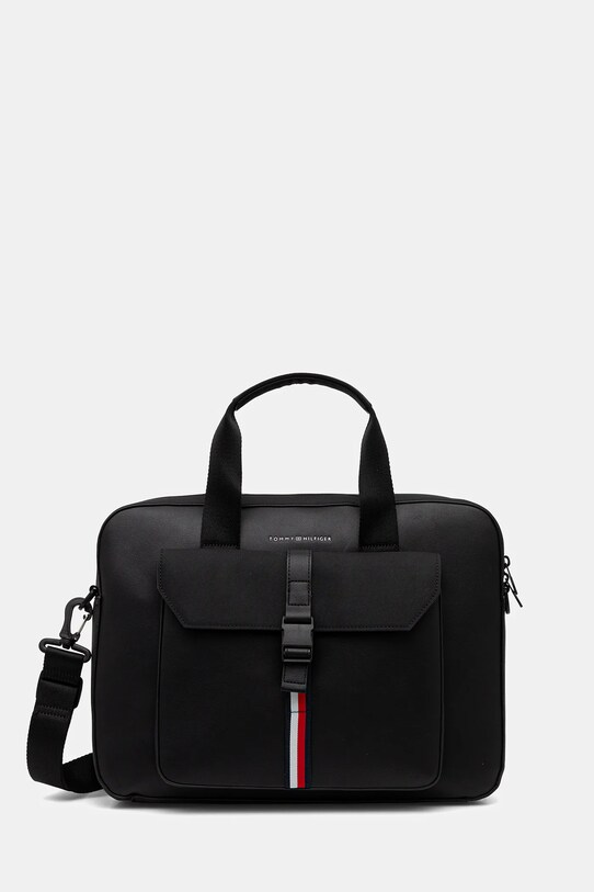 Tommy Hilfiger torba mieści A4 czarny AM0AM13478