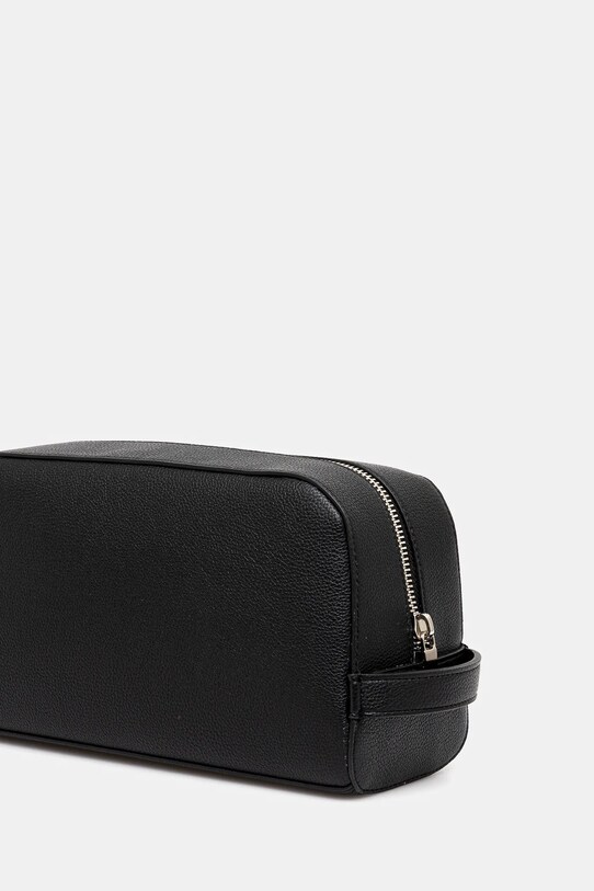 Calvin Klein bőr kozmetikai táska LV04D1036G fekete AW25