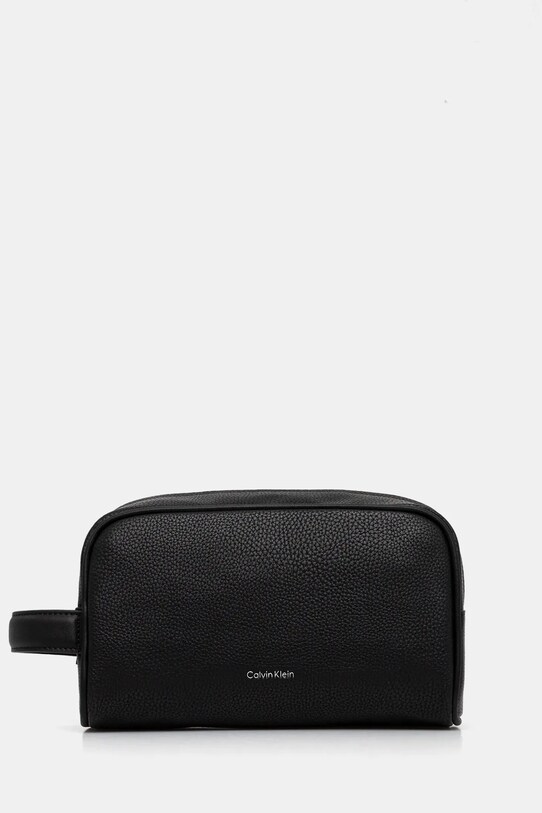 Calvin Klein portfard Planet friendly negru LV04D1046G