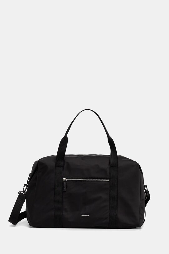 Сумка Calvin Klein гладкий чорний LV04D3043G