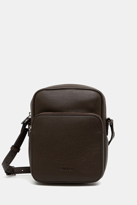 Calvin Klein táska szintetikus bőr barna LV04D3076G