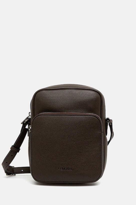 Σακίδιο Calvin Klein συνθετικό καφέ LV04D3076G