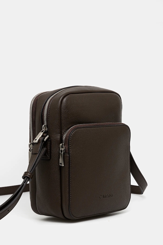 Σακίδιο Calvin Klein LV04D3076G καφέ AW25