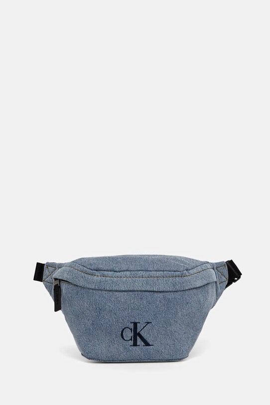 Calvin Klein geantă de talie nu incape in A4 albastru LV04G3149G