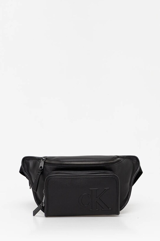Τσάντα φάκελος Calvin Klein συνθετικό μαύρο LV04G3160G