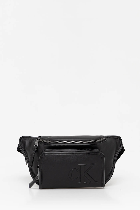 Τσάντα φάκελος Calvin Klein συνθετικό μαύρο LV04G3160G