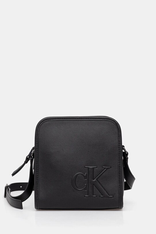 Calvin Klein borsetă uni negru LV04G3157G