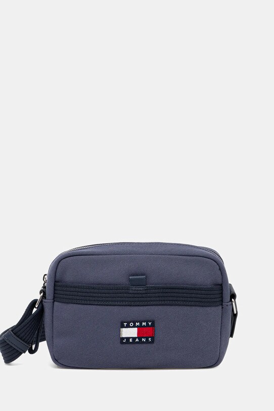 Taštička Tommy Jeans hladký modrá AM0AM13395