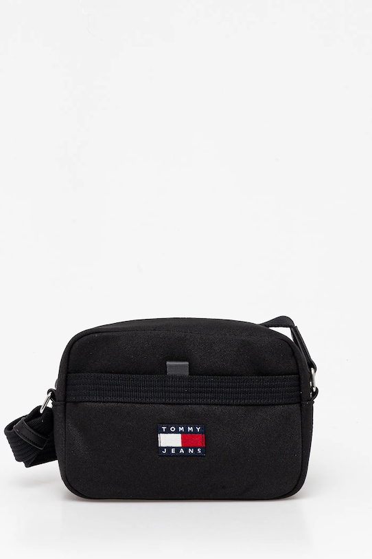 Tommy Jeans táska textil fekete AM0AM13395