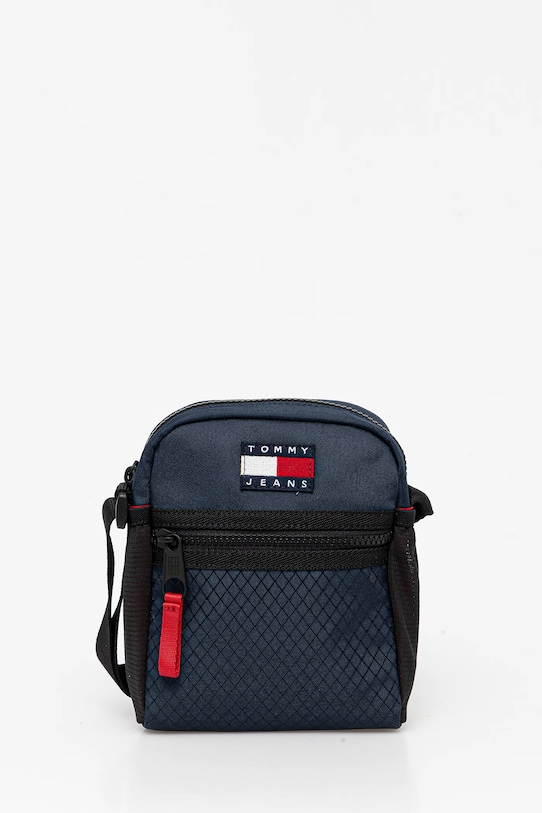 Taštička Tommy Jeans hladký námořnická modř AM0AM13397