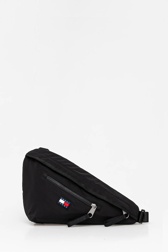Torba oko struka Tommy Jeans premalo za format A4 crna AM0AM13392