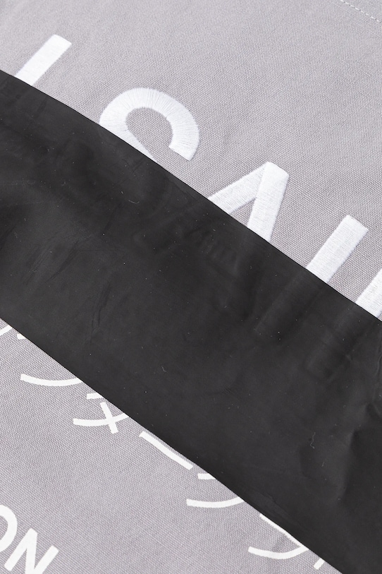 AllSaints torba bawełniana REDACT M093XC szary