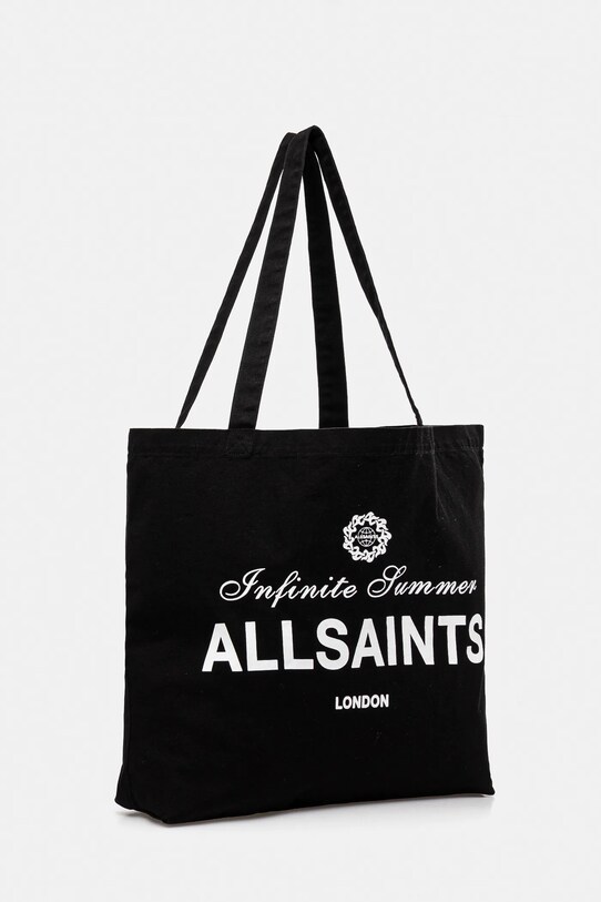 AllSaints pamut táska SOLEIL M174XC fekete AW25