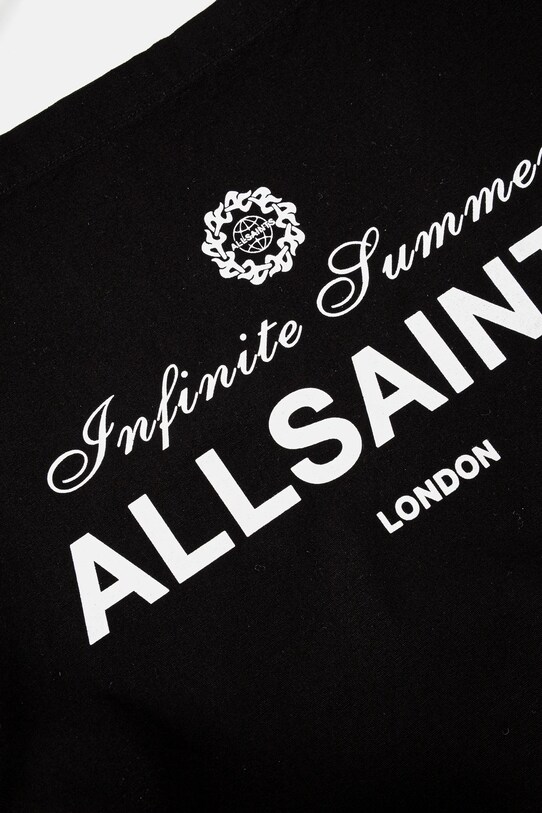 AllSaints pamut táska SOLEIL fekete M174XC