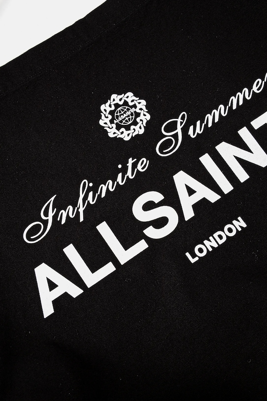 AllSaints pamut táska SOLEIL fekete M174XC