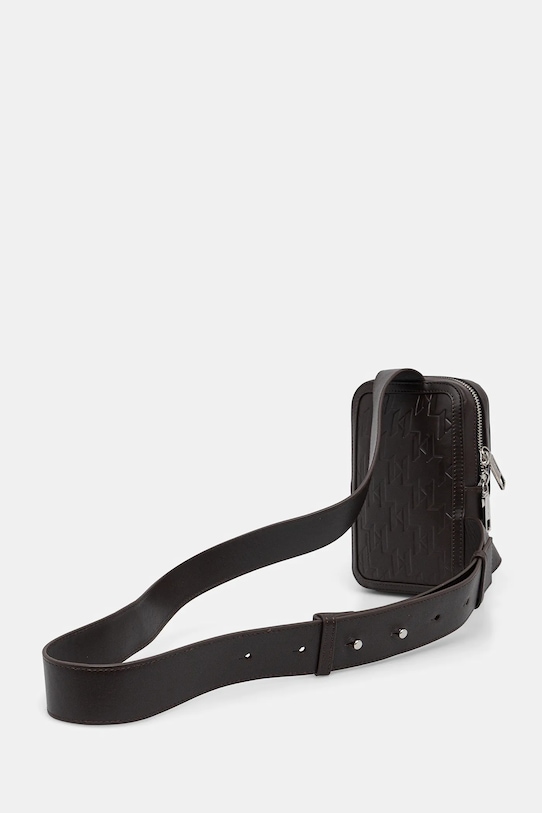 Аксесоари Кожена чанта през рамо Karl Lagerfeld K/LOOM A3M30179 кафяв