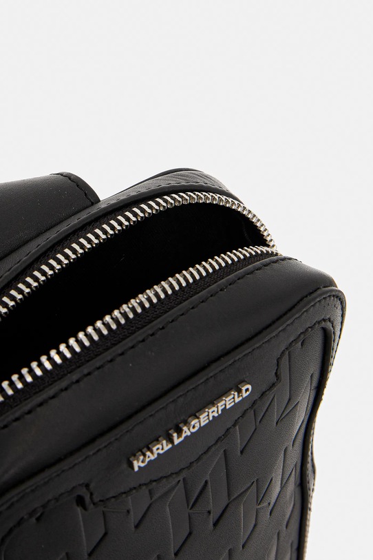 Кожаная сумка Karl Lagerfeld K/LOOM A3M30179 чёрный
