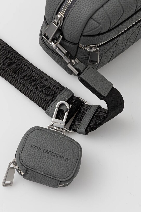 Karl Lagerfeld borsetă K/URBAN MONOGRAM gri A3M30298