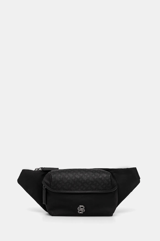 Torba oko struka BOSS bez uzorka crna 50548086