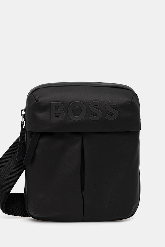 BOSS borsetă uni negru 50548089