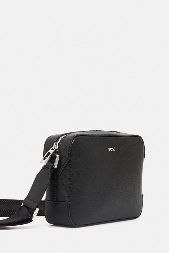 BOSS borsetă de piele 50548274 negru AW25