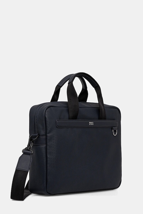 BOSS torba na laptopa 50548768 granatowy AW25
