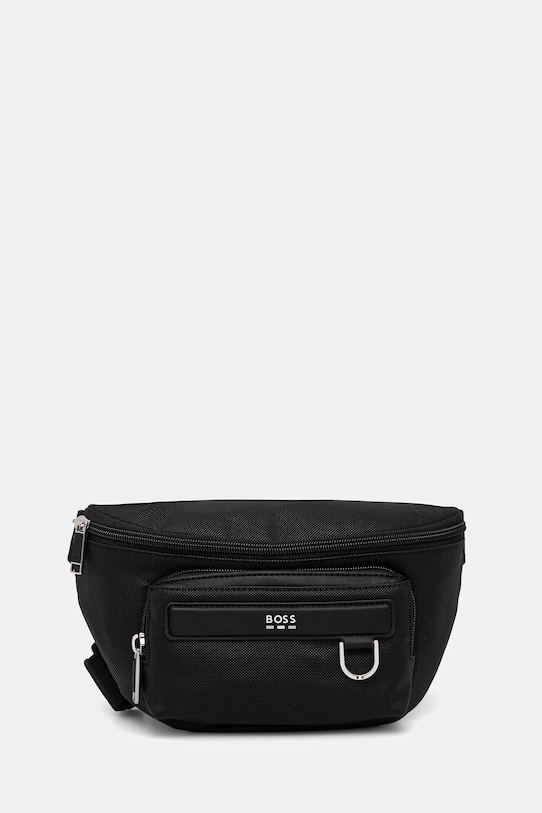 Torba oko struka BOSS bez uzorka crna 50548787