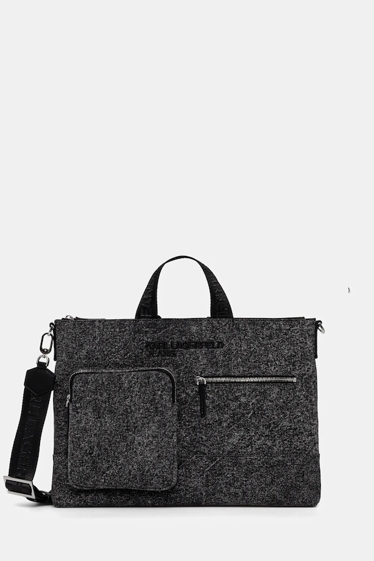 Karl Lagerfeld Jeans geantă uni negru A3M30252