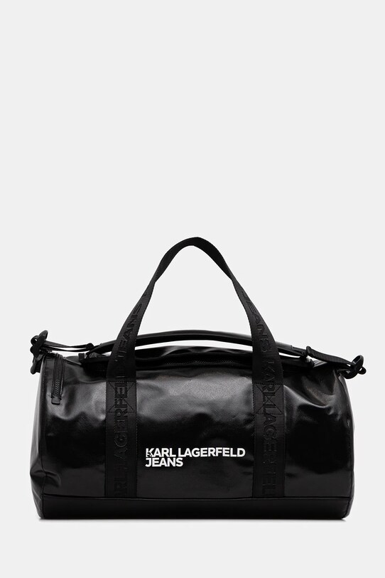 Чанта Karl Lagerfeld Jeans изкуствен черен A3M30257