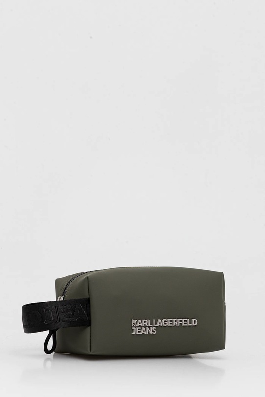 Karl Lagerfeld Jeans kosmetyczka A3M32075 zielony AW25