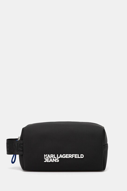 Косметичка Karl Lagerfeld Jeans Planet friendly чорний A3M32075