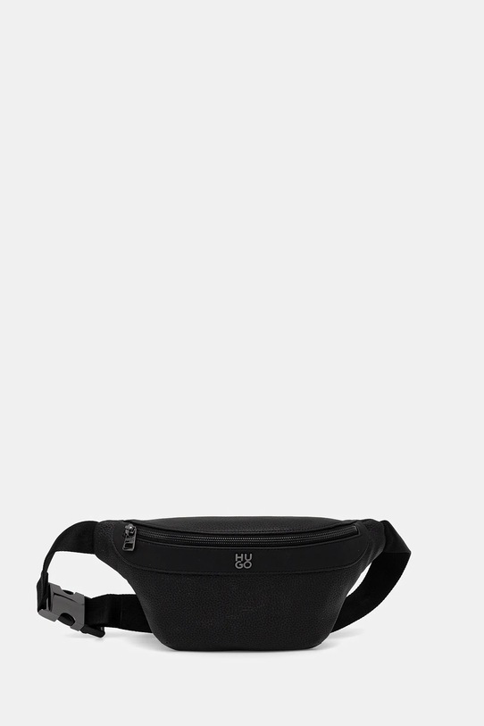 Сумка на пояс HUGO аплікація чорний 50547437