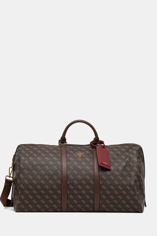 Taška Guess MILANO jemný vzor hnědá TMPILO.P5335