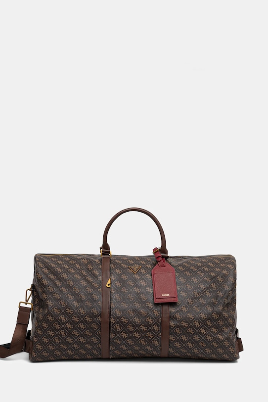 Taška Guess PISA vzorovaný hnědá TMPILO.P5227