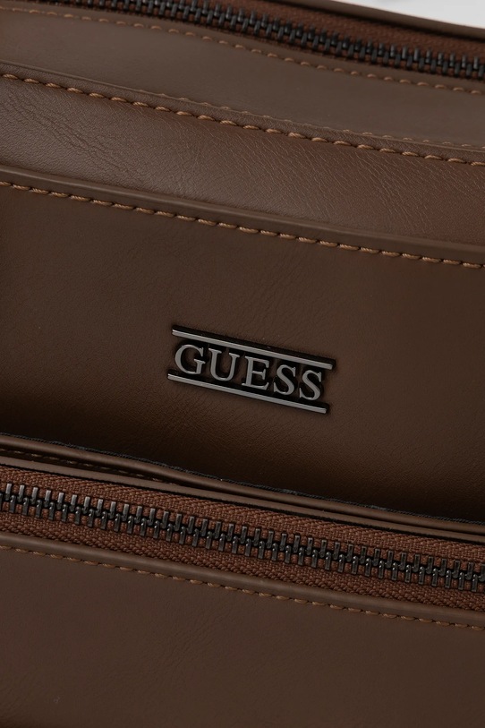 Τσάντα Guess BOSTON καφέ HMBOCA.P5338