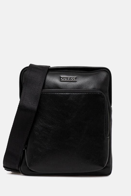 Guess saszetka BOSTON nie mieści A4 czarny HMBOCA.P5323