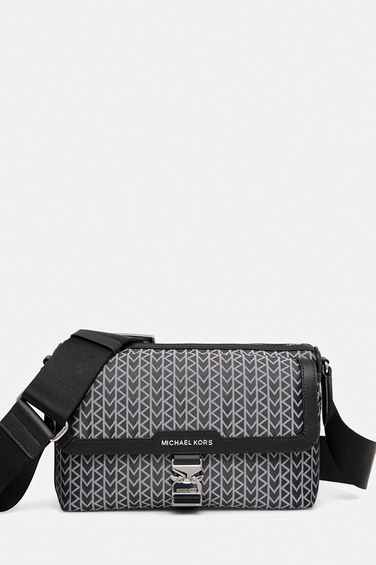 Michael Kors táska ELI textil fekete 33T5SEEM6O