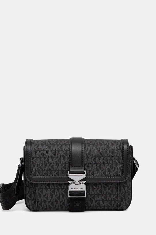 Michael Kors bőr oldaltáska HUDSON nappa bőr fekete 33T5LHDM2B