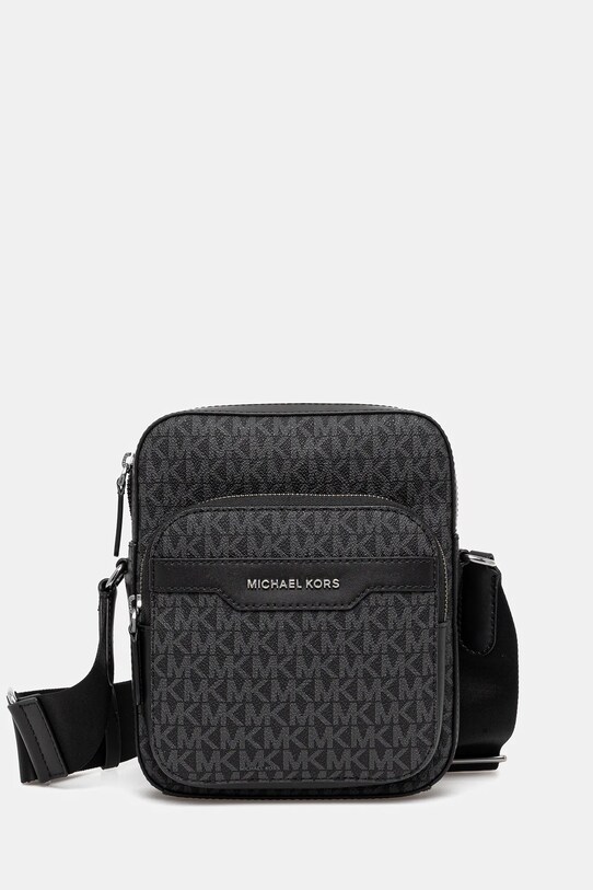 Michael Kors táska HUDSON szintetikus bőr fekete 33T5LHDM0B