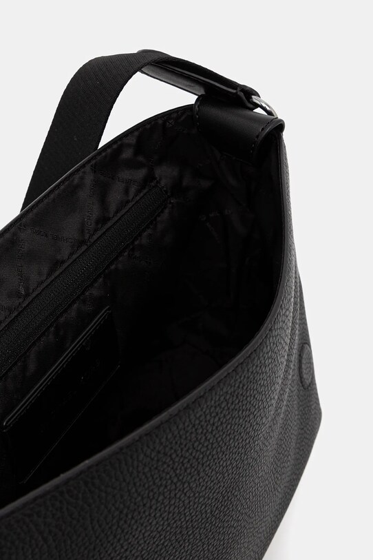 Michael Kors bőr táska HUDSON fekete 33T5LHDM0L