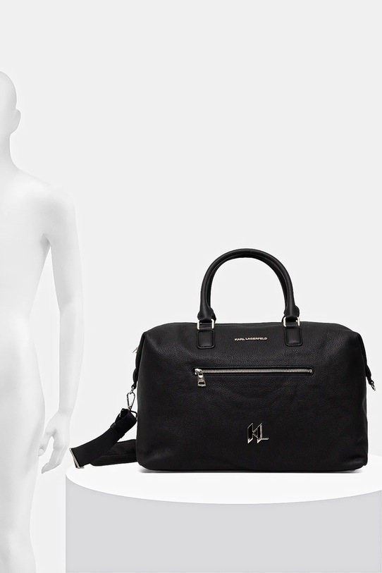 Kožená taška Karl Lagerfeld 554451.815900