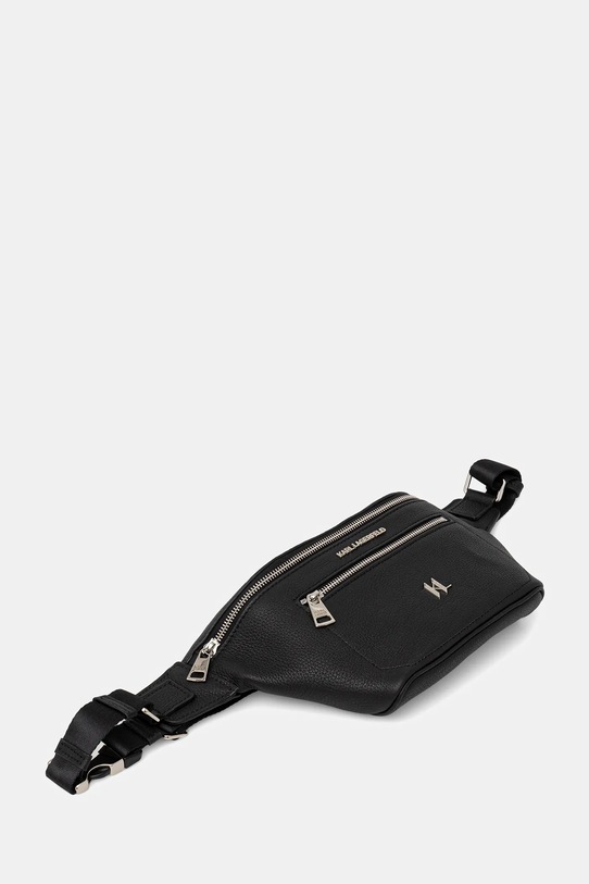 Karl Lagerfeld borseta de piele 554451.815911 negru AW25